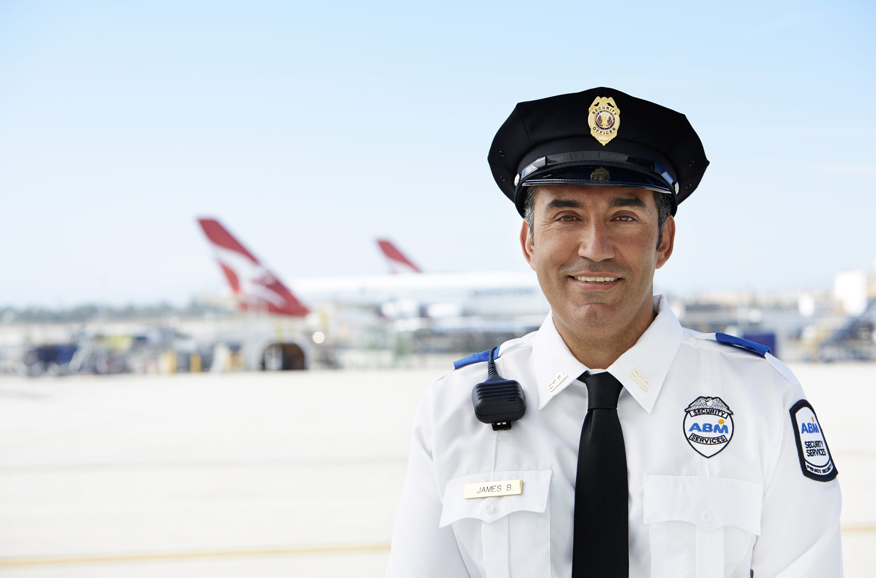 security guard portrait